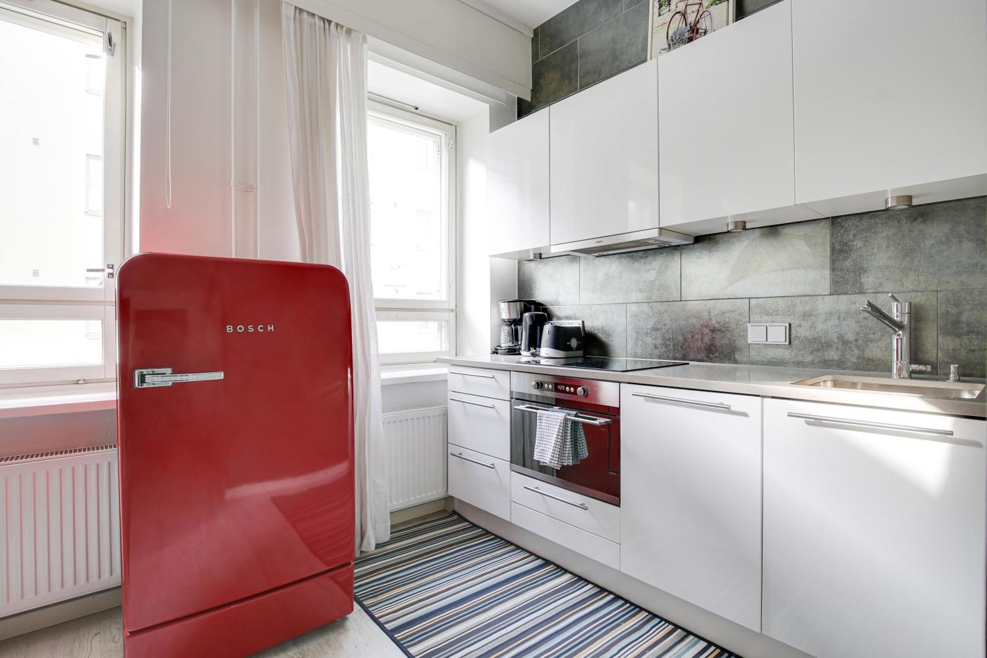 Kotimaailma Apartments Kamppi - Studio For 2 헬싱키 외부 사진
